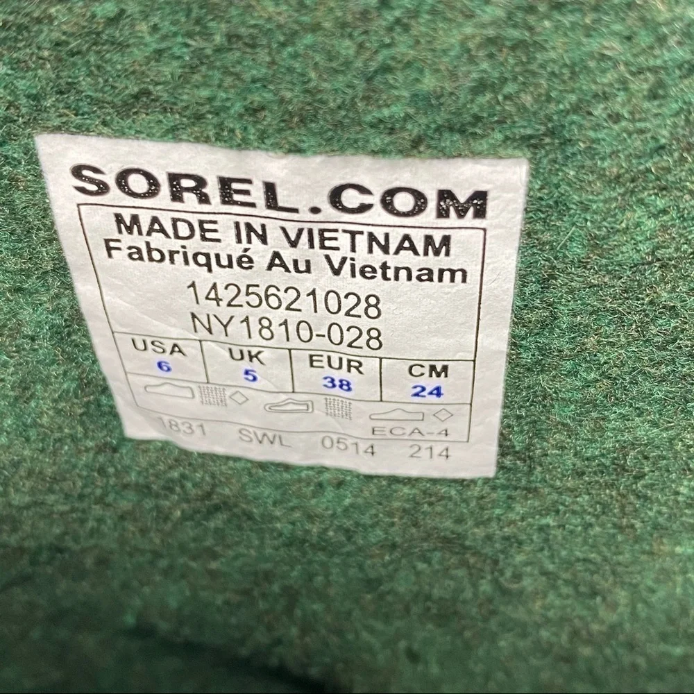 Sorel durable water
